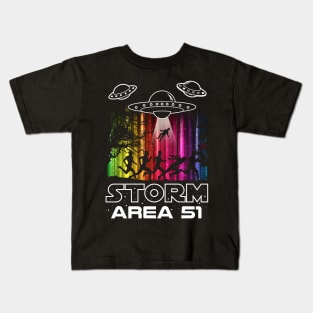 Storm Area 51! They Can't Stop All Of Us Kids T-Shirt